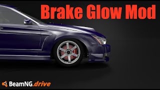 Brake Glow Mod Showcase  BeamNG Drive Mods 4 [upl. by Eeliah]