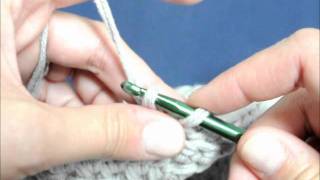 How To Crochet Slip Stitches in Back Loops Only [upl. by Fatsug665]