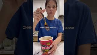 Doing the buldak 2x spicy noodle challenge [upl. by Curcio413]