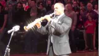 National Anthem on Soprano Sax at Verizon Center [upl. by Aneala]