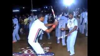 Kolattam performance by Indian Village boys  Thirumullaivasal  Part 2  05082010  Vallalraj [upl. by Ezechiel]