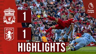 HIGHLIGHTS Liverpool 11 Aston Villa  FIRMINO scores late on emotional farewell [upl. by Harrus]