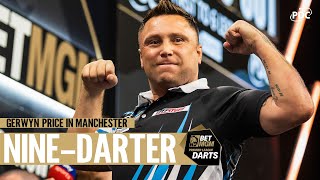 NINEDARTER GERWYN PRICE PINS PERFECTION IN MANCHESTER [upl. by Slater]