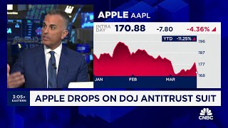 Selling your Apple shares based on DOJ suit is a mistake warns Virtus’ Joe Terranova [upl. by Davin]