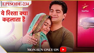 Yeh Rishta Kya Kehlata Hai  Season 1  Episode 234  Akshara ne diya Naitik ko dhanyavaad [upl. by Holzman]