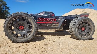 ARRMA Kraton 8s EXB with a NEW Brutally FAST Setup Extreme Beatdown [upl. by Priebe]