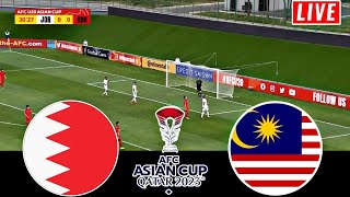 Malaysia vs Bahrain Live Score football  AFC Asian Cup 2024  Malaysia LIVE FOOTBALL [upl. by Ynaittirb]