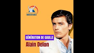 120 secondes avec de Gaulle – Alain Delon inconditionnellement gaulliste [upl. by Kehsihba]