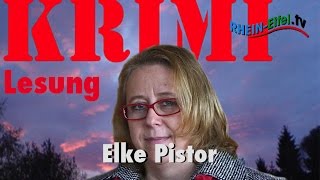 Elke Pistor  Krimi  Lesung  RheinEifelTV [upl. by Coleville]