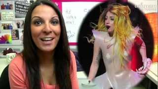 Lady Gagas Thanksgiving Breakin  The Daily Stir  112612 [upl. by Ardnued]