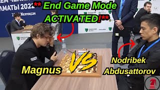 Nodirbek allowed Magnus to enter End Game Mode [upl. by Stefania846]