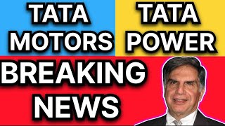 TATA MOTOTS SHARE NEWS  TATA POWER SHARE NEWS  TATA MOTOTS SHARE  TATA POWER SHARE tata SMKG [upl. by Elleynad2]