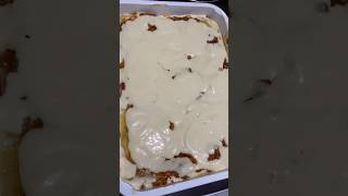 Lasagna recipe for the whole family ❤️❤️❤️ lasagna homecooking momlife lovetocookformyfamily [upl. by Sissie]