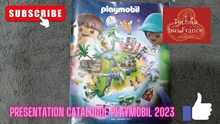 vlog 2 présentation catalogue Playmobil français aout a décembre 2023  annonce important [upl. by Terence]