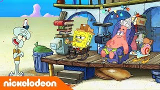 SpongeBob SquarePants  Dakloos  Nickelodeon Nederlands [upl. by Reppart]