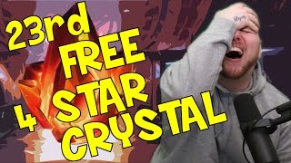 MARVEL Contest of Champions iOSAndroid 23rd FREE 4 STAR CRYSTAL [upl. by Jackelyn45]