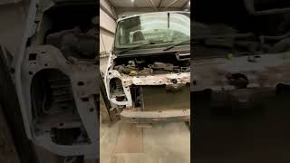 Mk7 Ford transit tipper restoration part 7 starting the rebuild after paint [upl. by Philander]