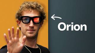 Exclusive We tried Metas AR glasses with Mark Zuckerberg [upl. by Kwok]