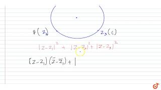 An equilateral triangle ABC is inscribed in a circle of radius r if P be any point on the ci [upl. by Prentice]