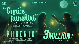 Ennile Punchiri Lyric Video  Phoenix  Sam CS  KS Chithra  Kapil Kapilan [upl. by Novihs]