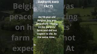 Darwin awd Fact  ridiculous death 014 interesting facts amazing facts [upl. by Enirahtak993]