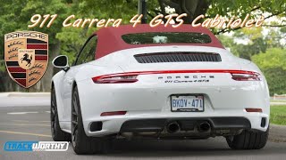 2017 Porsche 911 Carrera 4 GTS Cabriolet Review [upl. by Yendis]