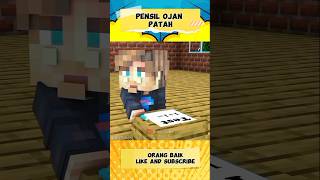 Pensil ojan patah ⁉️skibiditoilet minecraft meme memes shorts funny cartoon [upl. by Metzgar940]