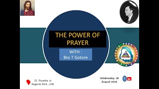 THE POWER OF PRAYER BRO T GOTORE WEDNESDAY SERVICE 28 AUGUST 2024 [upl. by Ahtelra]