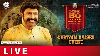 NBK 50 Years Curtain Raiser Event LIVE  Nandamuri Balakrishna  Shreyas Media [upl. by Saxen]