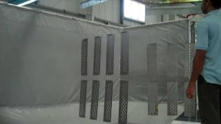 Ideal Lean Powder Coating Oven Line Overhead Conveyor [upl. by Lajib]