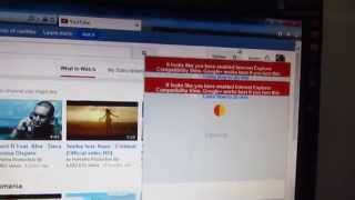 How to fix quotInternet Explorer compatibility viewquot Red error message [upl. by Melia]