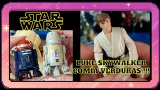 INCREIBLE STAR WARS COLECCION FIGURAS DE ACCIÓN JUGUETES🚀 LUKE SKYWALKER starwars [upl. by Ecnerrat]