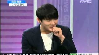 ENG SUB 110112 Kim Junsu Interview YTN News and Issue Part 2 [upl. by Nicolas]