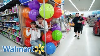 BEST HIDE AND SEEK SPOT IN WALMART KICKED OUT [upl. by Elletnahc235]