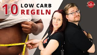 10 einfache Low Carb Regeln I So schaffst du den Einstieg [upl. by Akived]