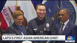 Chief Dominic Choi talks about being LAPDs first Asian American leader [upl. by Utley968]