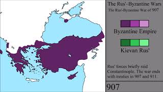 The Rus  Byzantine Wars Every Month [upl. by Perot]