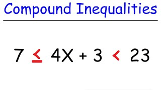 How To Solve Compound Inequalities [upl. by Delorenzo]