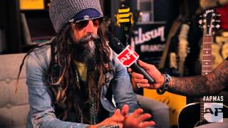 Rob Zombie interviewed in the GIBSON backstage lounge at the apmas [upl. by Lonnie]