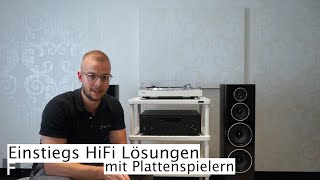 HiFi Anlagen  Analog  unter 3000 Euro  Plattenspieler  Yamaha Wharfedale NAD Cabasse Technics [upl. by Ellekcir108]