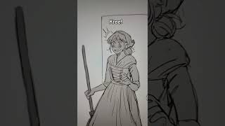 Krees favorite time of the day KREE originalcharacter monsterlover art animatic [upl. by Zetrac906]