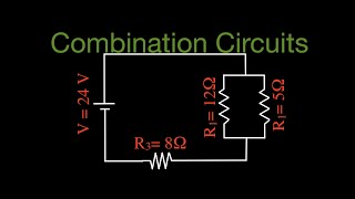 Resistors in Electric Circuits 9 of 16 Combination Resistors No 1 [upl. by Martinelli]