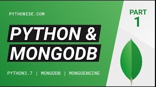 Python amp MongoDB  Part 1 [upl. by Aleras535]