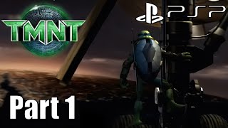 TMNT  Part 1  Return of the Prodigal Son  PSP Gameplay [upl. by Diarmit]