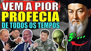 A Profecia de Nostradamus Já Começou e TODOS ESTÃO CHOCADOS I Profecias [upl. by Anippesuig140]