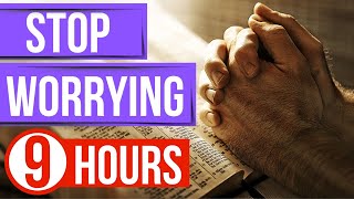 Bible Verses for Sleep Overcome Worry Scriptures [upl. by Enamrej]