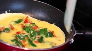 How to make the perfect veggie omelette [upl. by Kohn]