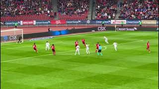 Milot Rashica goal vs Switzerland 11 Kosovo [upl. by True]