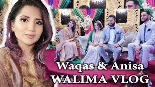 WALIMA VLOG  Anisa and Waqas Walima Highlights [upl. by Cony]