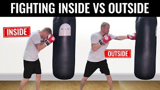 Fighting Inside Vs Outside Range Boxing with Olympic boxer l Great Boxing Tips [upl. by Haskel]